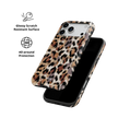 Sahara Plush | Tan Cheetah Print iPhone Case