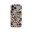 Arctic Aristocrat | Beige Cheetah Print iPhone Case