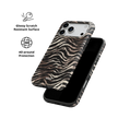 Shadow Striker | Zebra Stripe iPhone Case