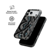 Viper Mesh | Teal Snake Print iPhone Case