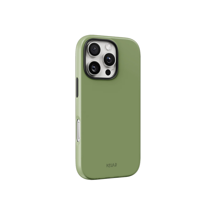 Matcha Bark | Solid Matcha Green iPhone Case